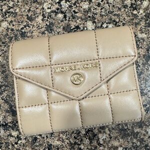 Michael Kors small quilted wallet